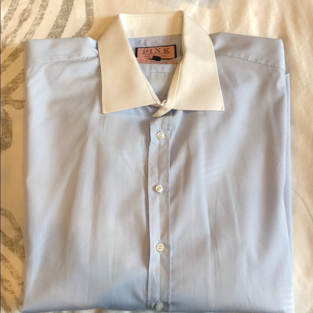 Thomas Pink Men’s dress shirt with French cuffs